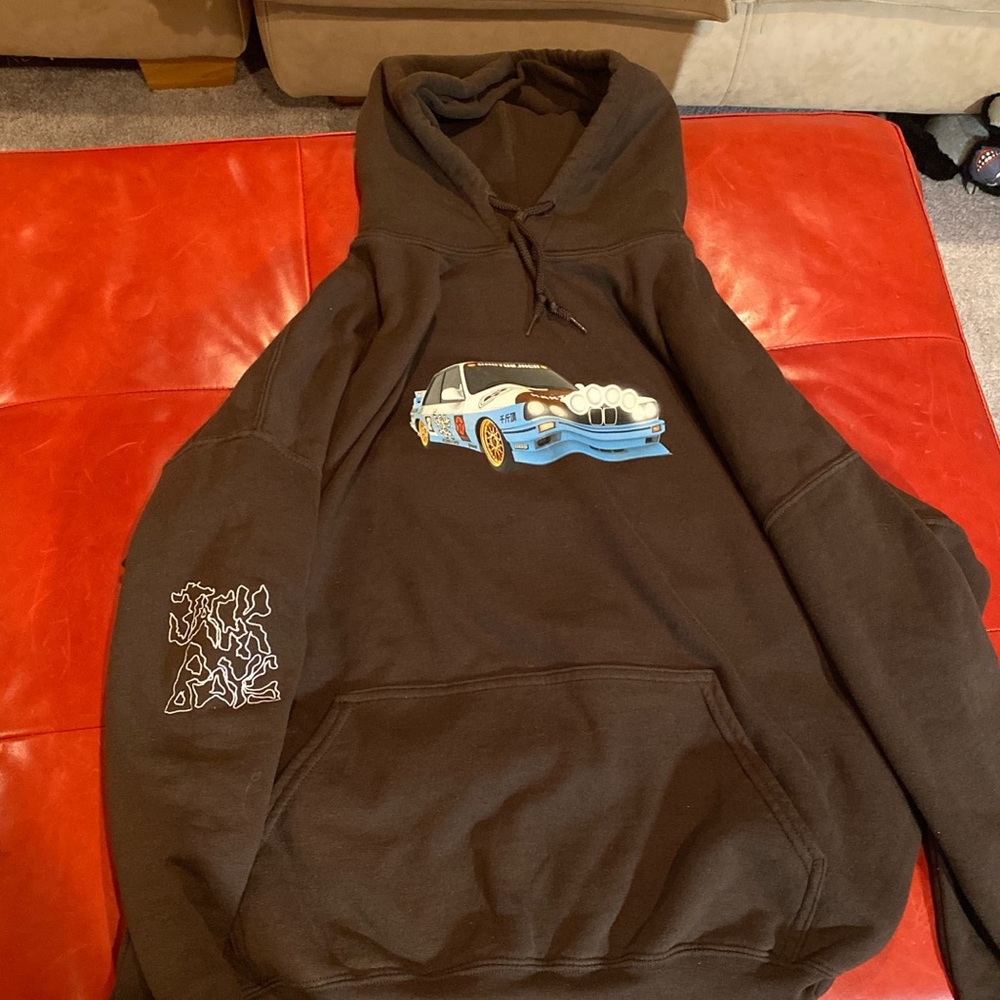 JACKBOYS brown hoodie